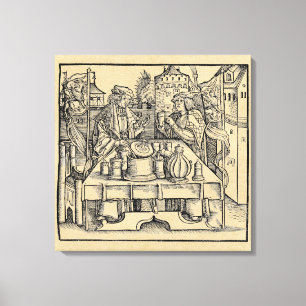 Royal Alchemist Laboratory Leinwanddruck