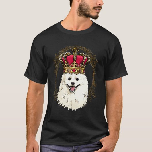 Royal American Eskimo Spitz King Queen Princess Do T-Shirt (Vorderseite)