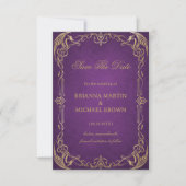 Royal Amethyst Art Celtic Save The Date (Vorderseite)