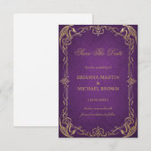 Royal Amethyst Art Celtic Save The Date (Vorne/Hinten)
