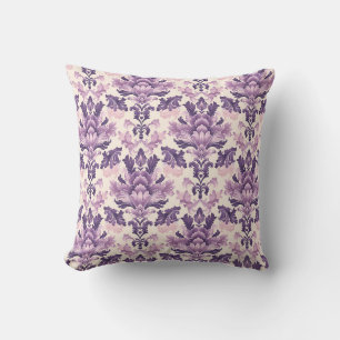 Royal Amethyst Damask Princesscore Kissen