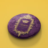 Royal Amethyst Quinceañera, Brauch Button