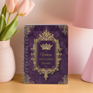 Royal Amethyst Quinceañera, Brauch Notizblock