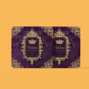 Royal Amethyst Quinceañera, Brauch Rechteckiger Pappuntersetzer