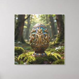 Royal Ancient Heritage Ei Art-Elite Kollektion II Leinwanddruck