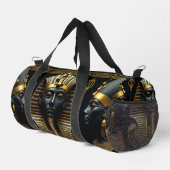 Royal Ancient Schwarz & Gold | Duffel-Tasche Duffle Bag (Rechte Ecke)