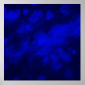 Royal and Navy Blue Streaks Poster (Vorne)