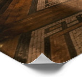 Royal Arcade Vintage Interior Hall Poster (Ecke)