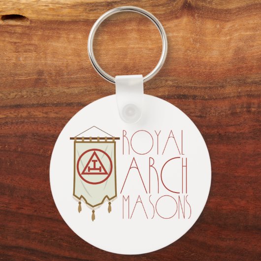 Royal Arch Freemason Banner Schlüsselanhänger (Vorderseite)