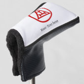Royal Arch Kapitel Freemason Masonic Gift Golfer Golf Headcover (3/4 Vorderseite)