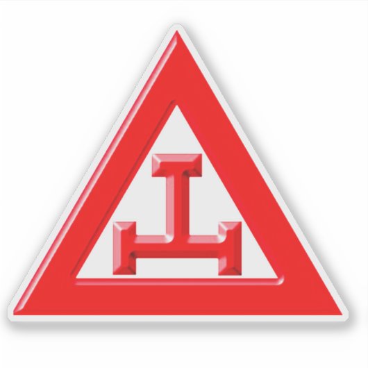 Royal Arch Mason Aufkleber (Vorderseite)