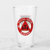 Royal Arch Mason Glas (Rückseite)