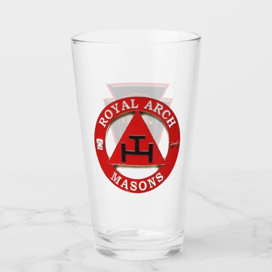 Royal Arch Mason Glas (Rückseite)