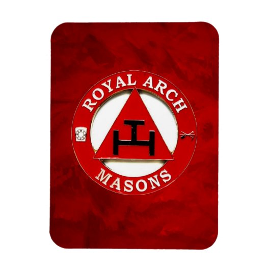 Royal Arch Mason Magnet (Vertikal)