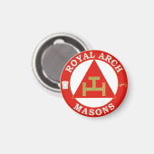 Royal Arch Mason Magnet (Vorderseite/Rückseite)