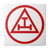 ROYAL ARCH MASONS CIRCULAR FLIESE (Vorderseite)