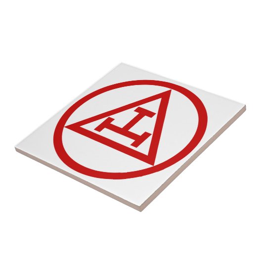 ROYAL ARCH MASONS CIRCULAR FLIESE (Seite)
