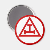 Royal Arch Masons Magnet (Vorderseite/Rückseite)