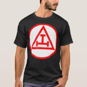 Royal Arch Masons Siegel York Rite Chapter T-Shirt (Vorderseite)
