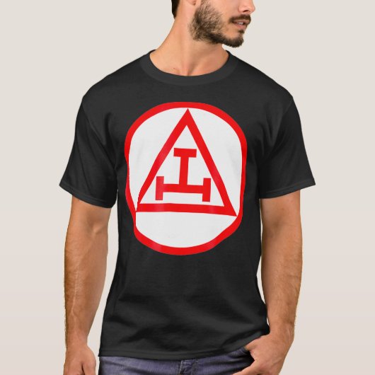 Royal Arch Masons Siegel York Rite Chapter T-Shirt (Vorderseite)