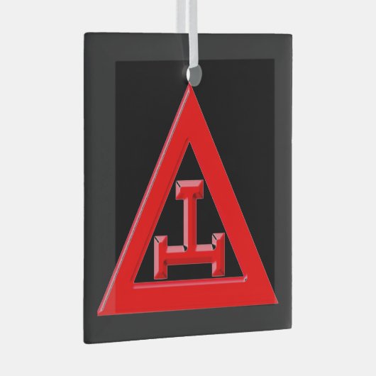 Royal Arch Ornament Aus Glas (Vorderseite Rechts)