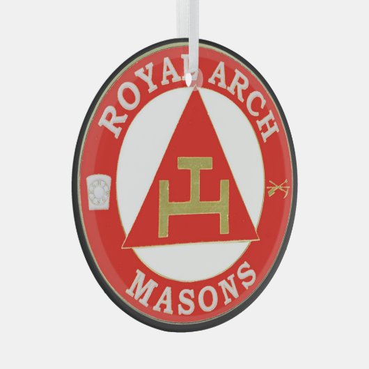 Royal Arch Ornament Aus Glas (Vorderseite Rechts)