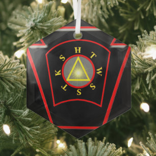 Royal Arch Ornament Aus Glas