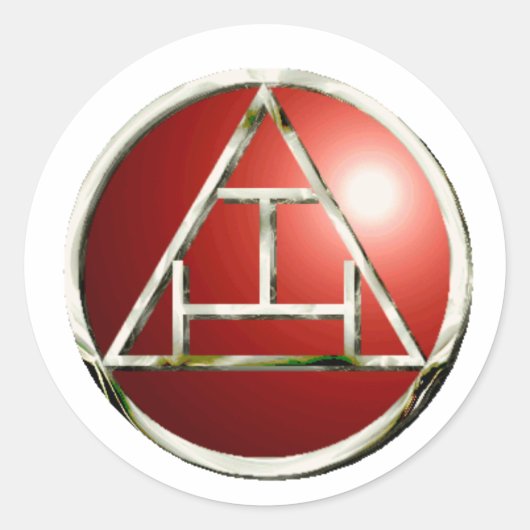 Royal Arch Products Runder Aufkleber (Vorderseite)