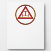 Royal Arch Triple Tau Fotoplatte (Vorderseite)