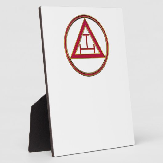 Royal Arch Triple Tau Fotoplatte (Seite)