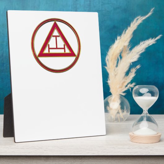 Royal Arch Triple Tau Fotoplatte (Seite)