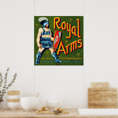 Royal Arms Citrus Poster (Küche)