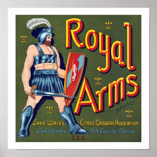 Royal Arms Poster (Vorne)
