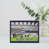Royal Ascot Diamond Jubilee Postkarte (Stehend Vorderseite)