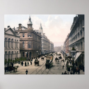 Royal Avenue, Belfast. ca. 1890 Poster