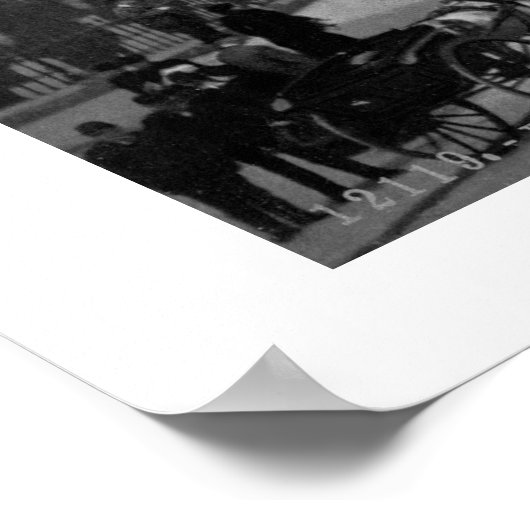 Royal Avenue Belfast, N. Irland, Anfang des 19. Poster (Ecke)