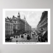 Royal Avenue Belfast, N. Irland, Anfang des 19. Poster (Vorne)