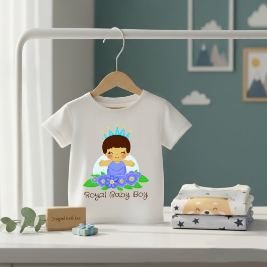 Royal baby boy baby t-shirt