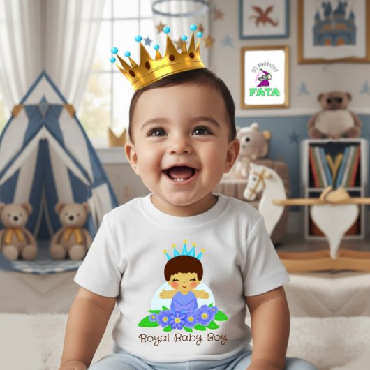 Royal baby boy baby t-shirt