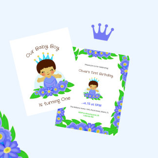 Royal baby boy einladung