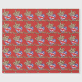 Royal Baby - Future King oder Queen Geschenkpapier (Flach)