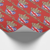 Royal Baby - Future King oder Queen Geschenkpapier (Ecke)