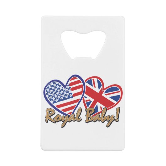 Royal Baby Geldbeutel Flaschenöffner (Vorderseite)
