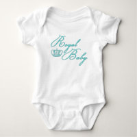 Royal Baby in Blue mit Vintager Krone