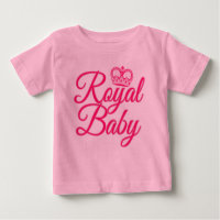 Royal Baby in Pink mit Crown