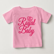 Royal Baby in Pink mit Crown