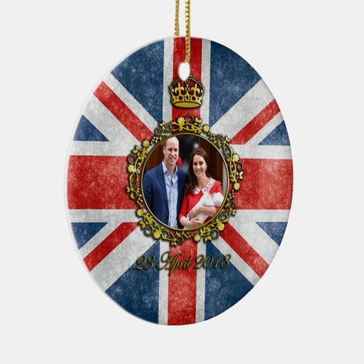 Royal Baby Keramik Ornament (Rechts)