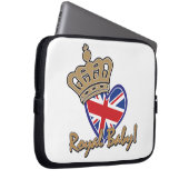 Royal Baby Laptopschutzhülle (Vorne Rechts)