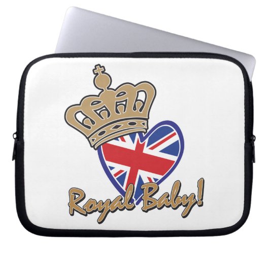 Royal Baby Laptopschutzhülle (Vorderseite)