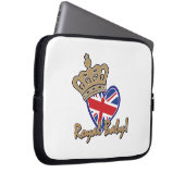 Royal Baby Laptopschutzhülle (Vorne Rechts)